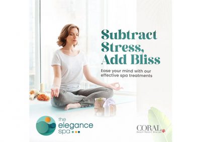 Subtract Stress Add Bliss